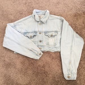 Cropped Denim Jacket